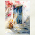 The Blue Door in Emporio